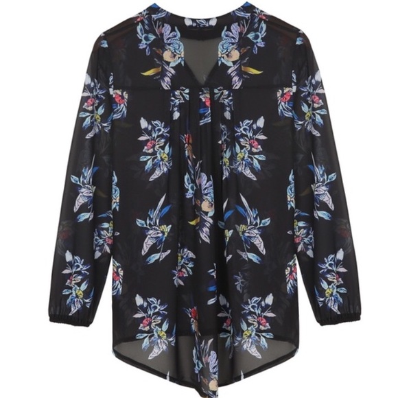 Chiffon Choker Top - Picture 3 of 4