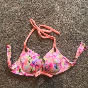 Floral Victoria’s Secret push-up bikini