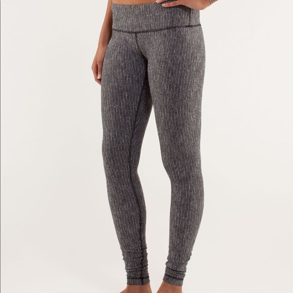 lululemon athletica Pants - Lululemon Coco Pique Wunder Under Tights