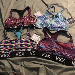 4 nwt Victoria secret sports bras small