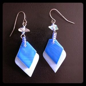 ⭐️ Antique set handmade earrings and necklace