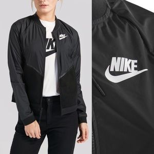 Nike Women's tech HyperMesh Bomber Jacket