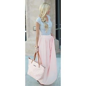 Pins and Needles Maxi Skirt