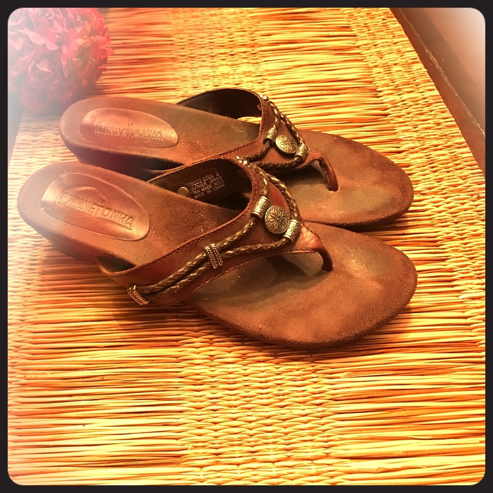 Minnetonka sandals