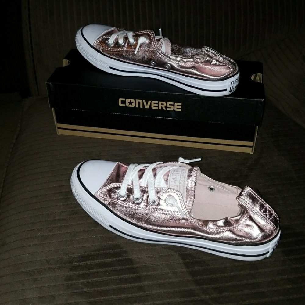 Metallic converse