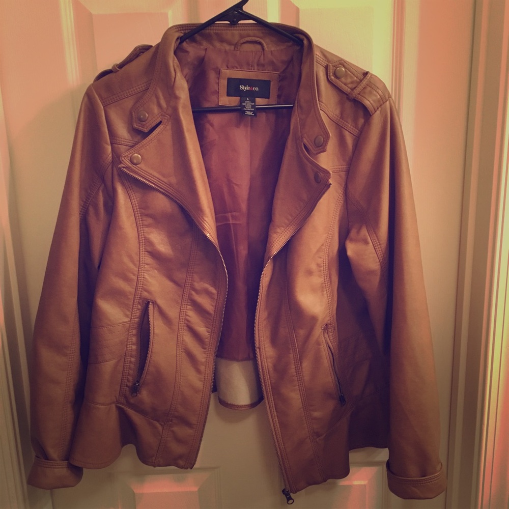 Leather jacket