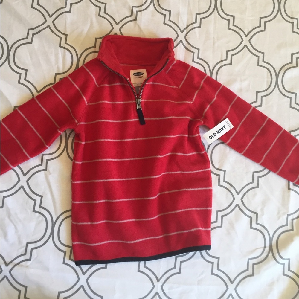 Red Half-Zip Fleece
