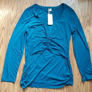 Blue long sleeve shirt