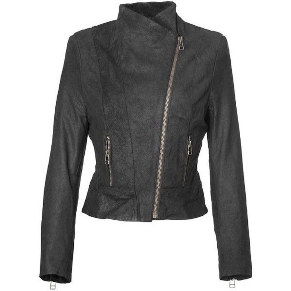 Iro Textured Leather Jacket
