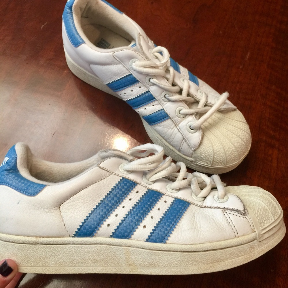 Vintage Blue adidas sneakers