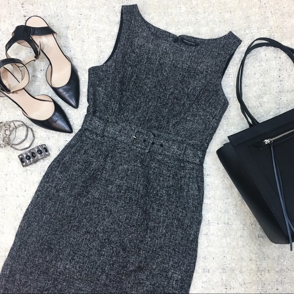 Banana Republic Dresses & Skirts - Banana Republic tweed sheath belted dress
