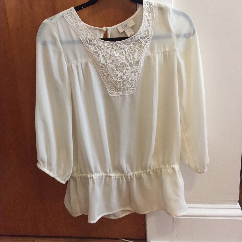 Loft Sheer Blouse
