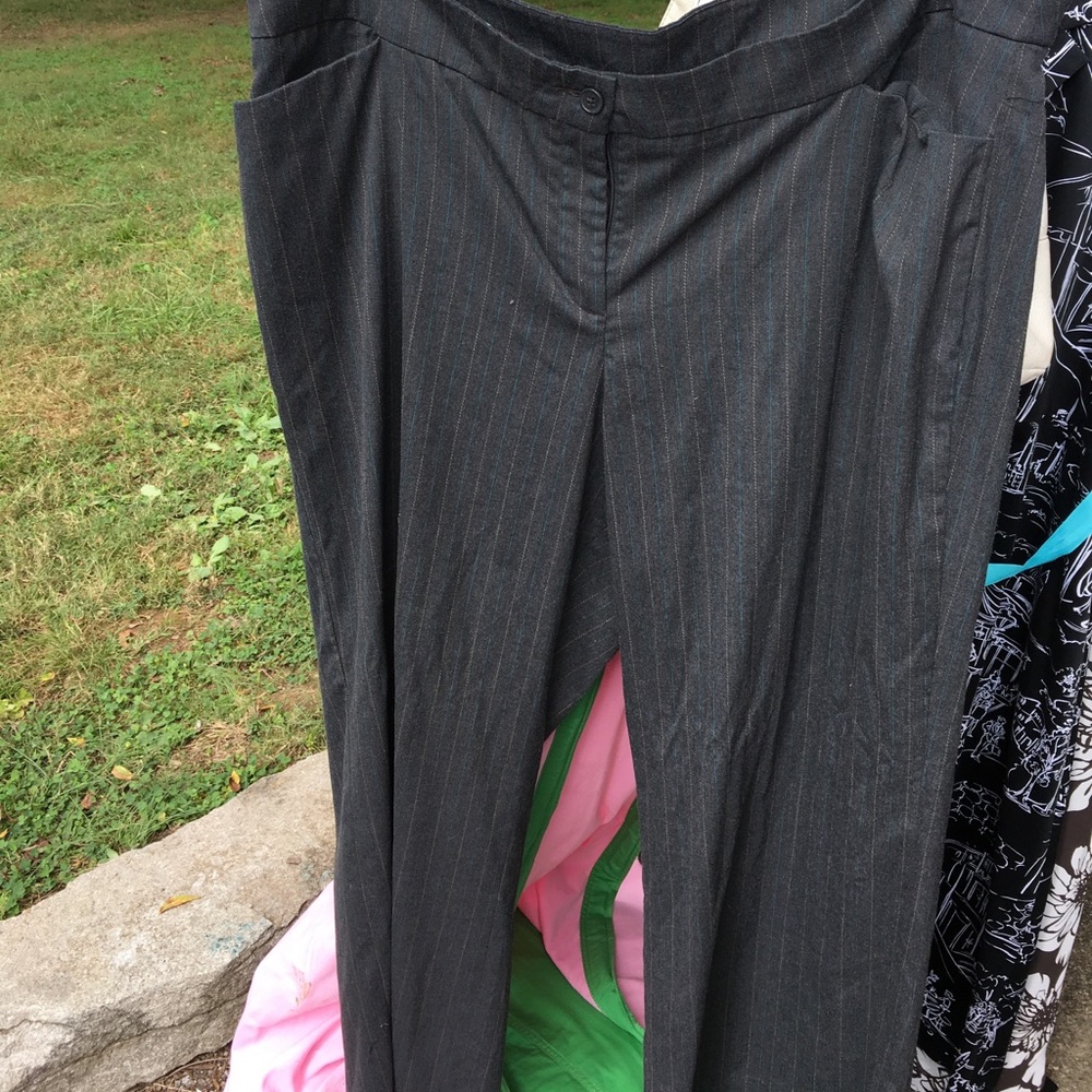 Lane Bryant Grey Dress Pants