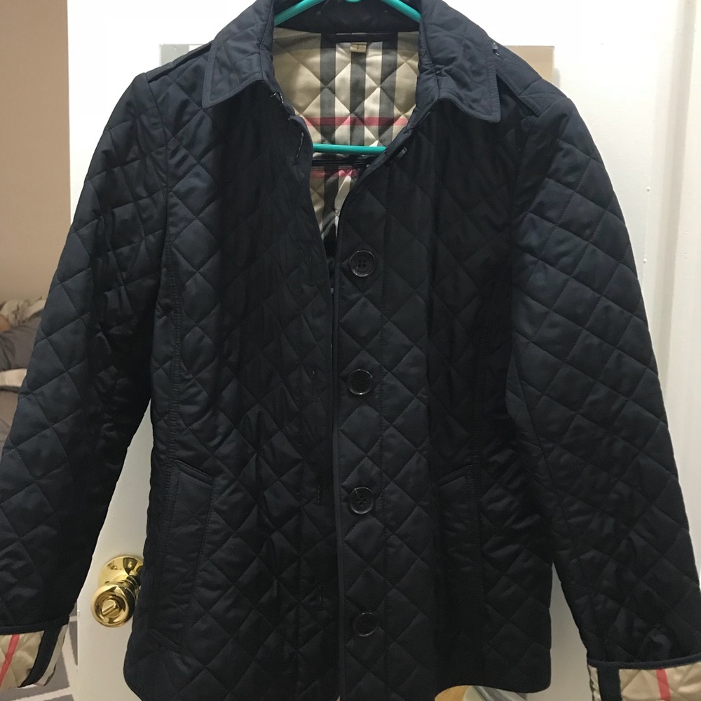 •AUTHENTIC• Burberry quilted jacket