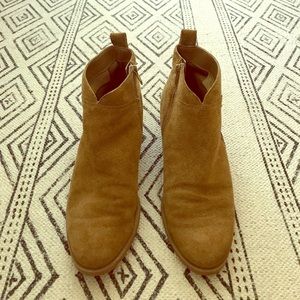 Nine West suede booties