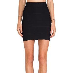 Black BCBG Bandage Skirt {like new!!}
