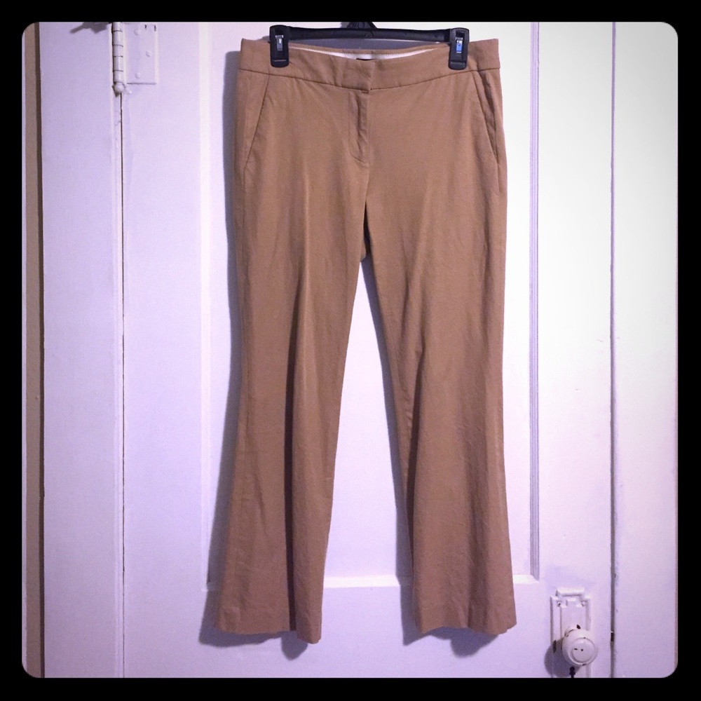 J. Crew khaki trousers