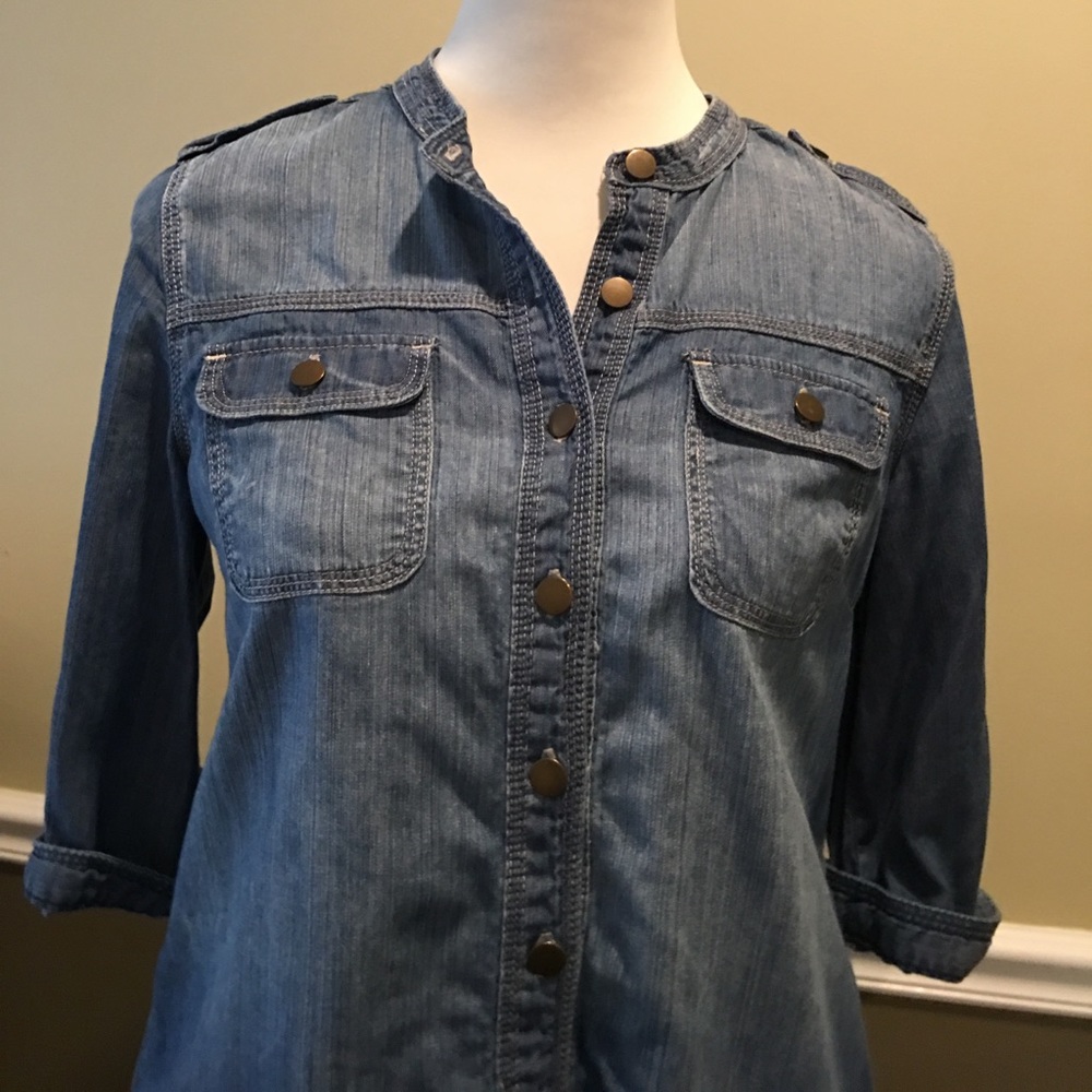 Denim dress