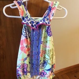 Baby girl's Matilda Jane parachute romper