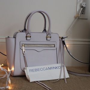 NWT rebecca minkoff mini avery tote in lilac