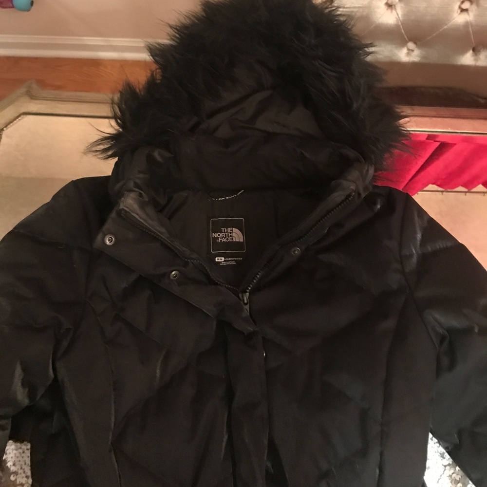 The northface belted Parka