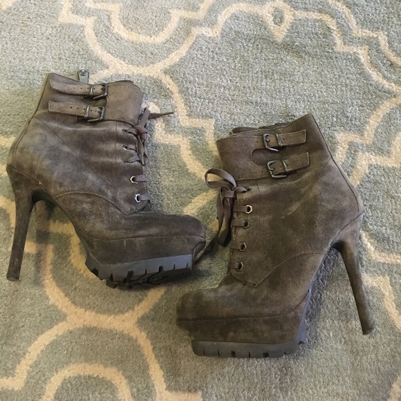 🌟HOST PICK🌟Sam Edelman lace up suede bootie - Picture 4 of 6