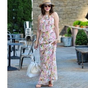 Jessica Simpson floral maxi dress