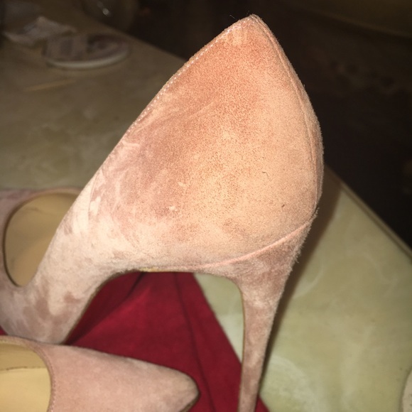 Authentic Christian Louboutin Pink Suede Pigalle - Picture 4 of 5