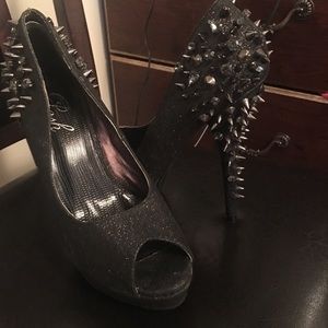 Spiked Stiletto Heels