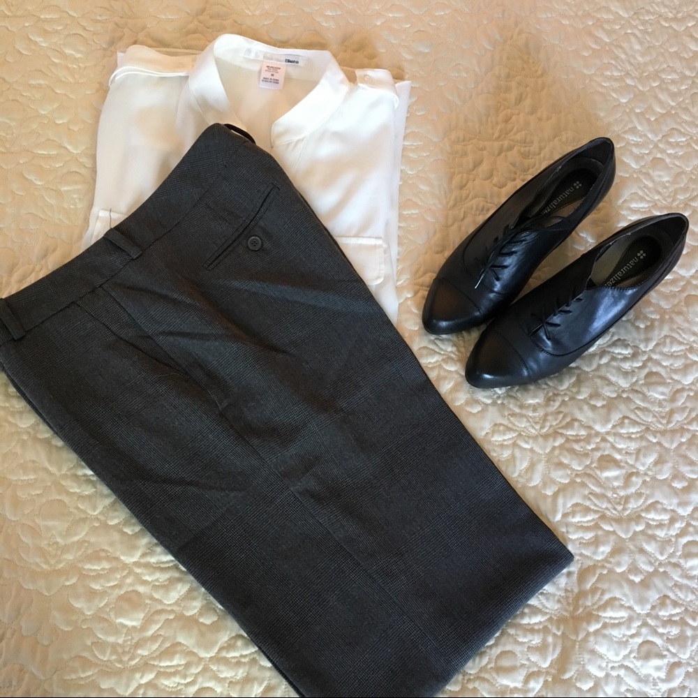 New York & Company Checked Slacks