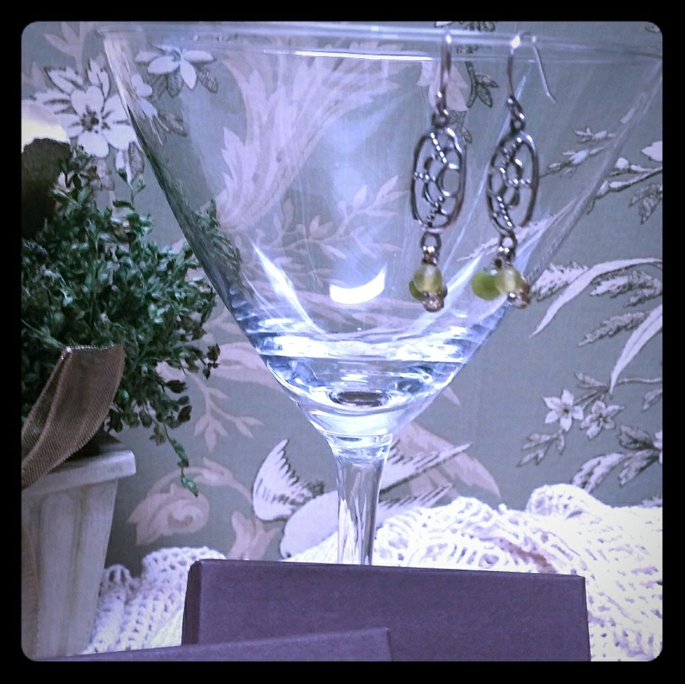 Silpada Sterling Silver Pyrite Earrings
