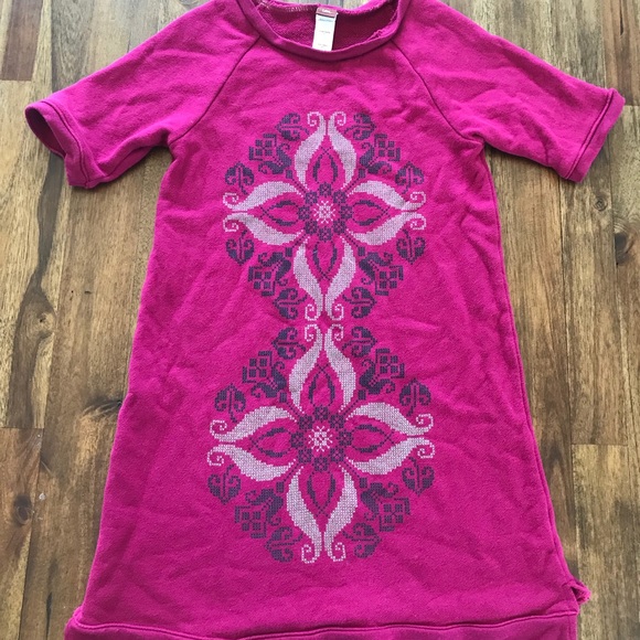 ******SOLD******Tea collection knit dress. Fuschia - Picture 1 of 4