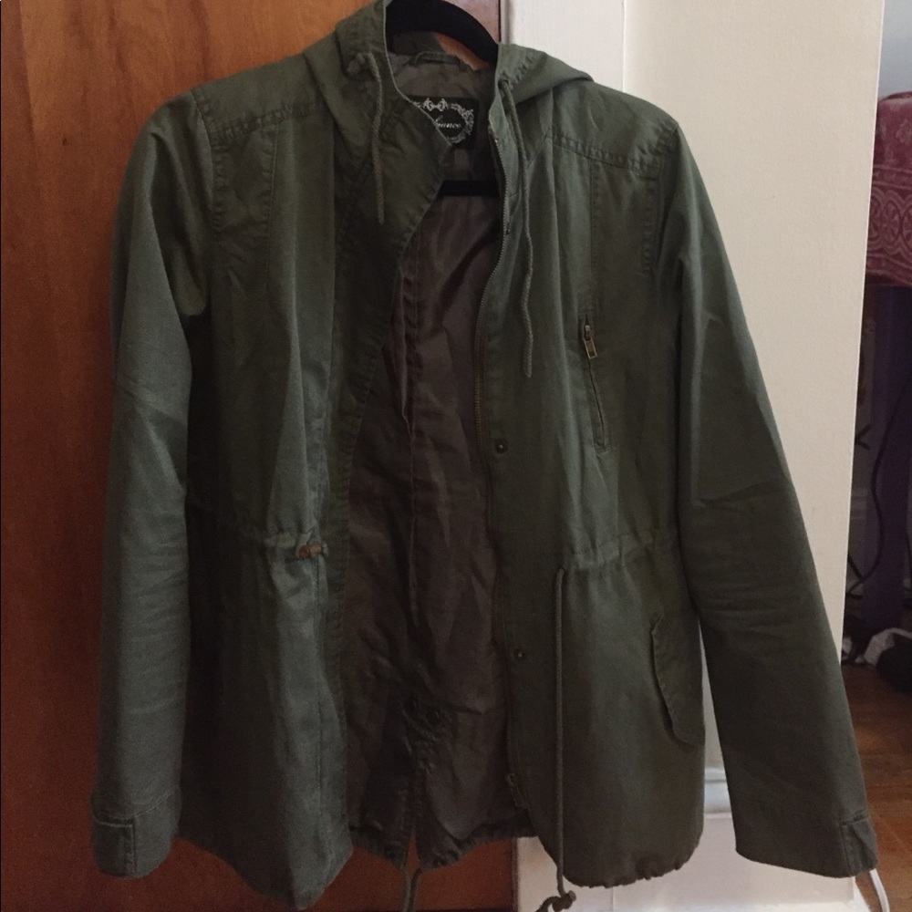 Green Fall Jacket