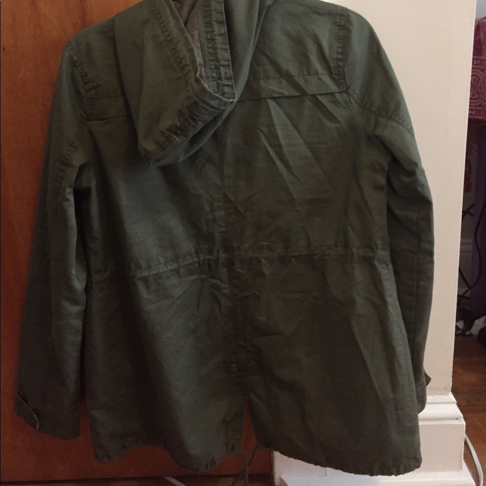 Green Fall Jacket - Picture 3 of 3