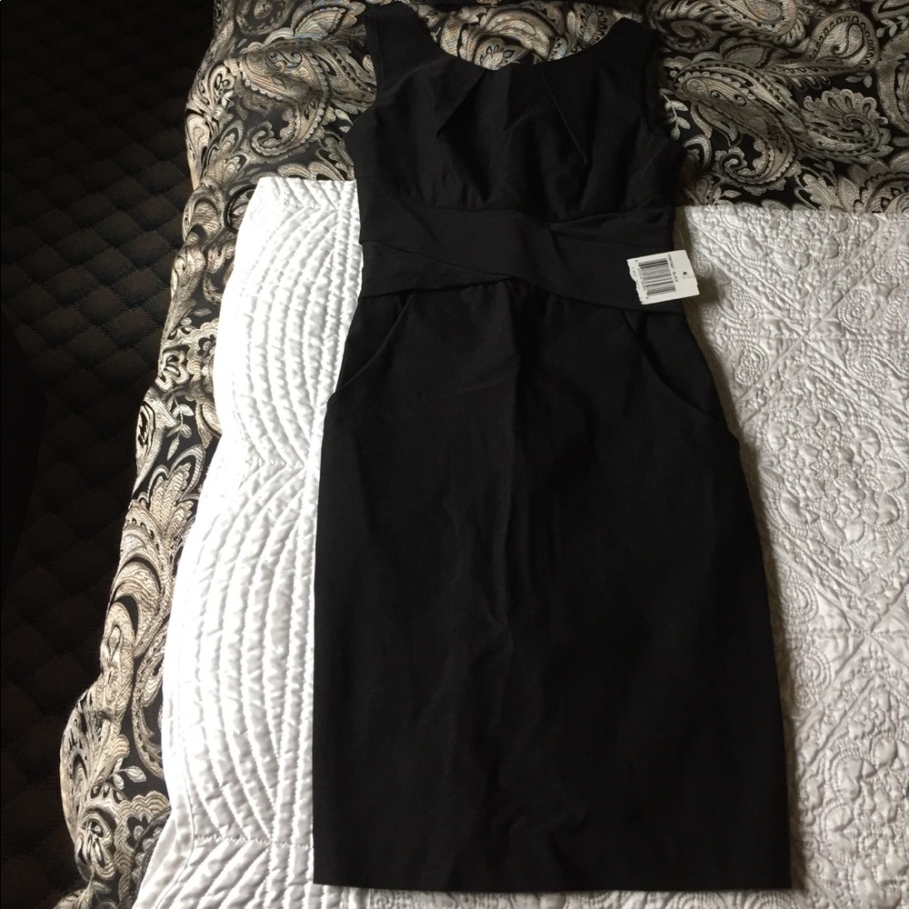 Black dress with pockets size 1