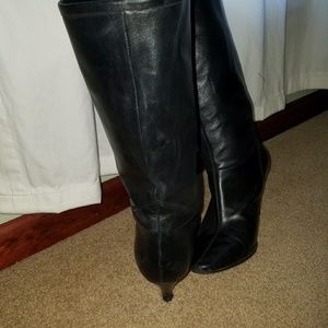 Leather boots. An excellent value.