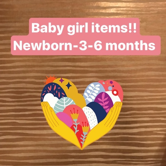Baby girl items most new or like new - Picture 1 of 1