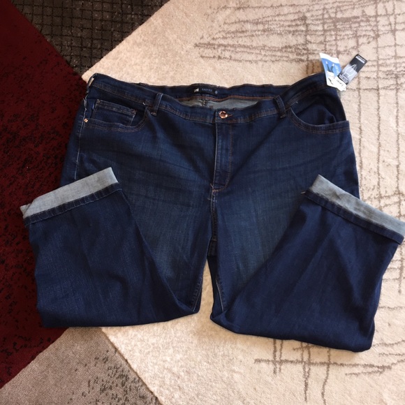 lee easy fit capris plus size