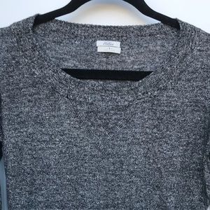 Madewell Wallace Heathered Grey Sweater