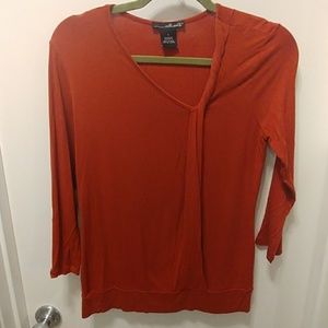 Rust orange top