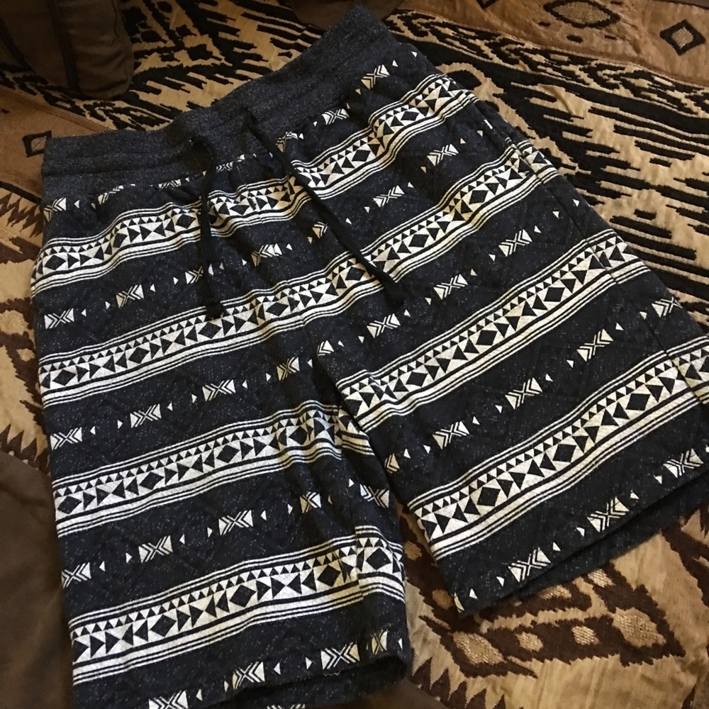 Aztec Print Lounging Shorts (Men’s)