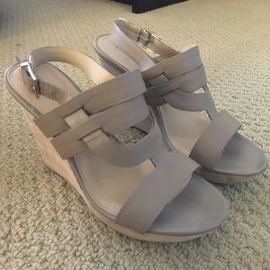 Beige wedges from Sole Society