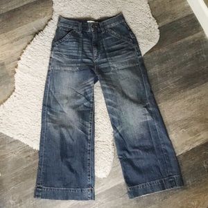 Madewell Wide-Leg Crop Jeans, 24