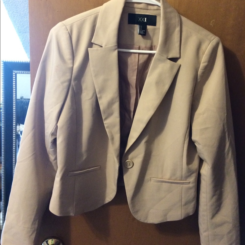 Tan blazer