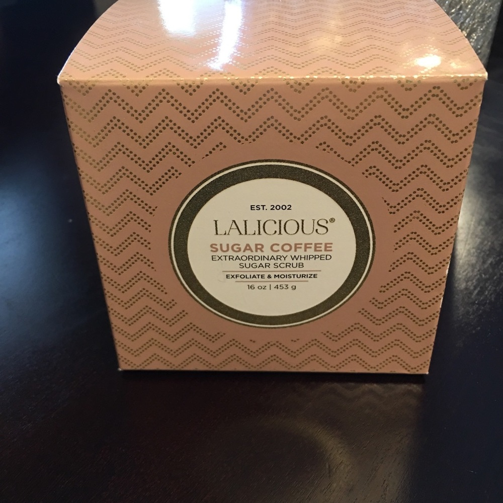 BRAND NEW! LALICIOUS SUGAR COFFEE SUGAR SCRUB
