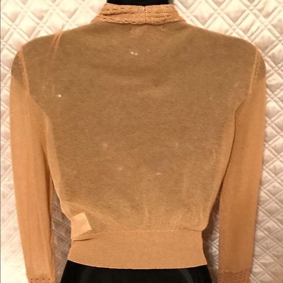 Thalia Sodi Knit Crop Tie Top - Picture 2 of 4