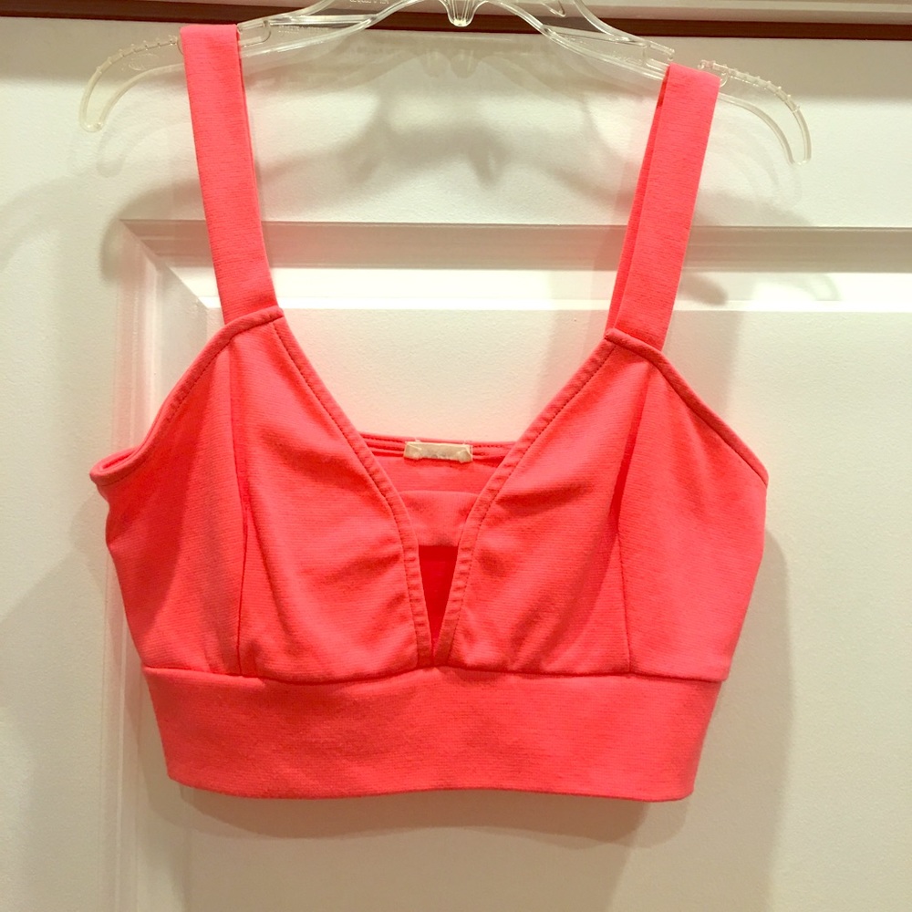 Pink Crop Top