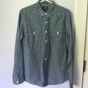 J Crew denim button down
