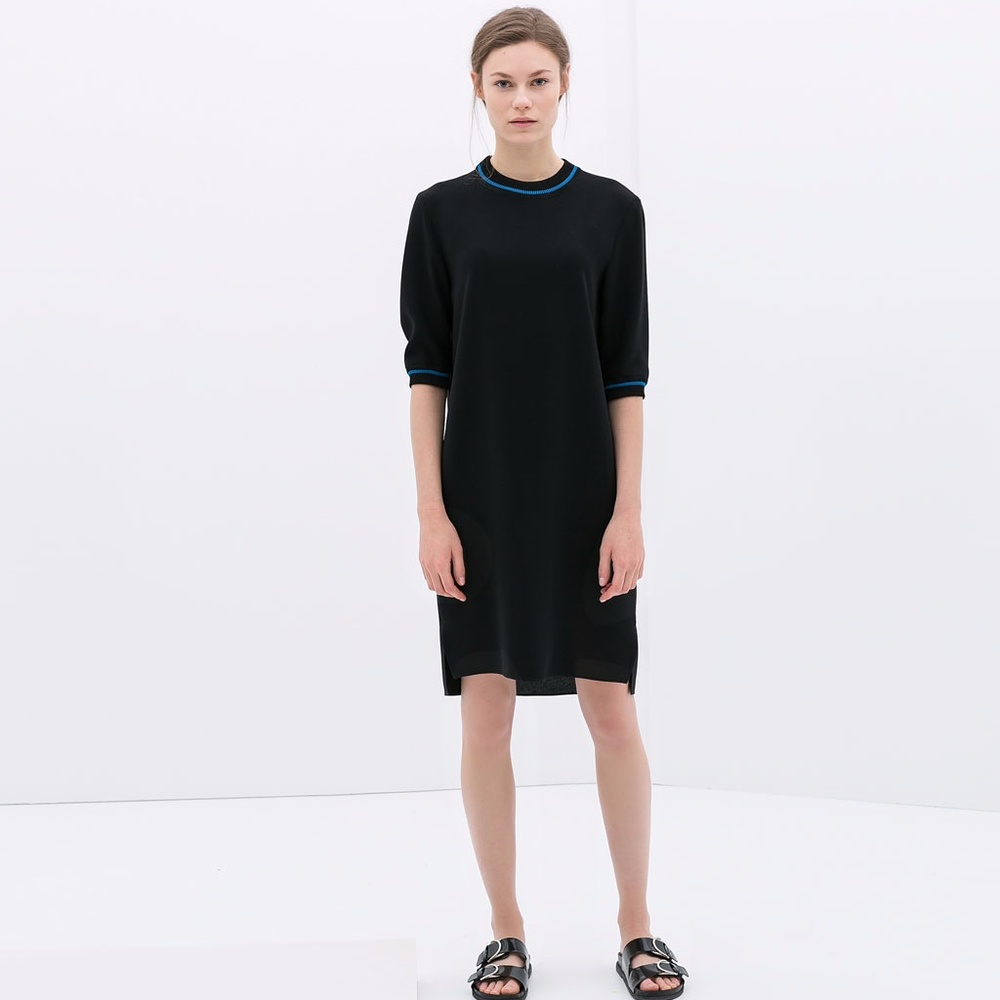⚡️SALE⚡️ ZARA BLACK DRESS XS