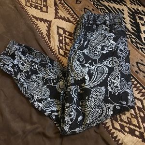 Bandana Print Joggers